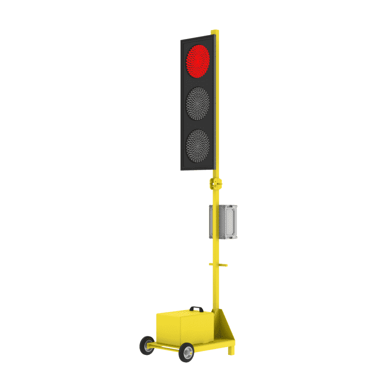 картинка Мобильный автономный светофор СОЛО Т.1.2 от компании Дорожный эксперт