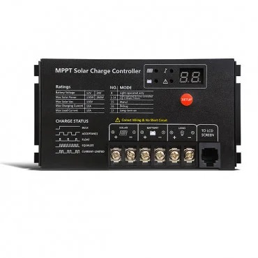 картинка Контроллер заряда SRNE SR-MT2410 MPPT 12/24В 10А от компании Дорожный эксперт