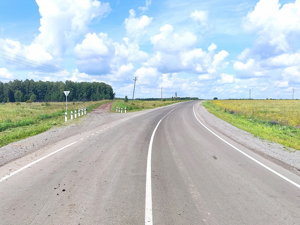Ремонт семи региональных дорог завершился в Красноярском крае
