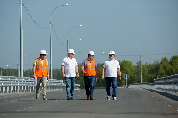 В первой декаде сентября завершится реконструкция отрезка трассы Р-254 Иртыш в Новосибирской области