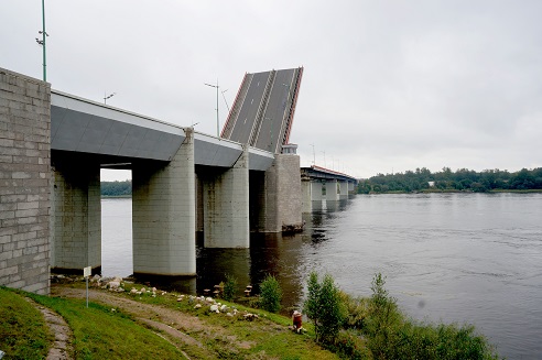 Ладожский мост на трассе Р-21 Кола в Ленобласти разведут 14 августа