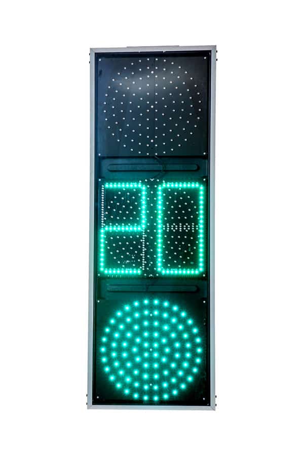картинка Светофор дорожный светодиодный транспортный с ТООВ Т.1.1(плоский) от компании Дорожный эксперт