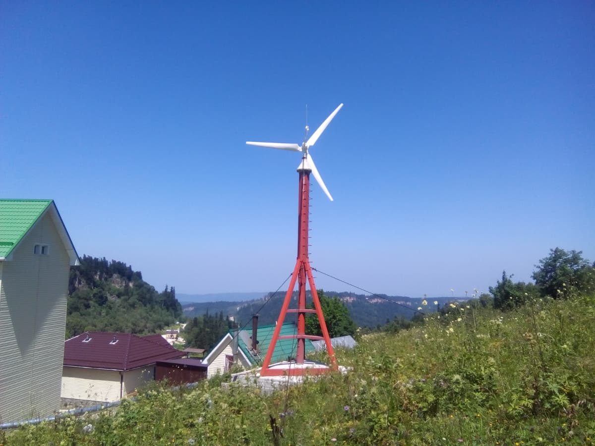 Ветрогенератор Exmork 3 кВт, 48 вольт