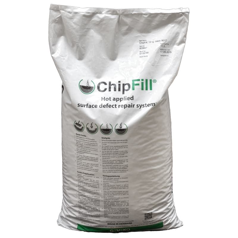 ChipFill® (ЧипФилл) - система термопластика для ремонта дорог