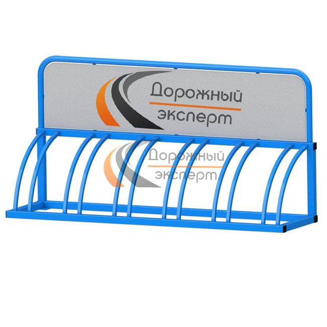 картинка Велопарковка «Оптима с рекламным местом» от компании Дорожный эксперт