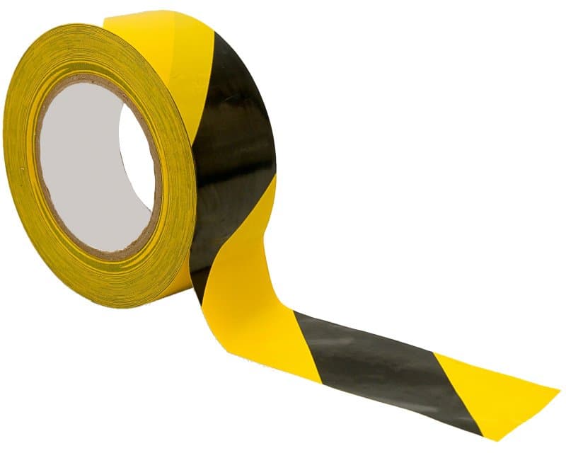 картинка 75мм/40мкм/100п.м ЛО-100 «Стандарт», желто-черная (10 шт) от компании Дорожный эксперт
