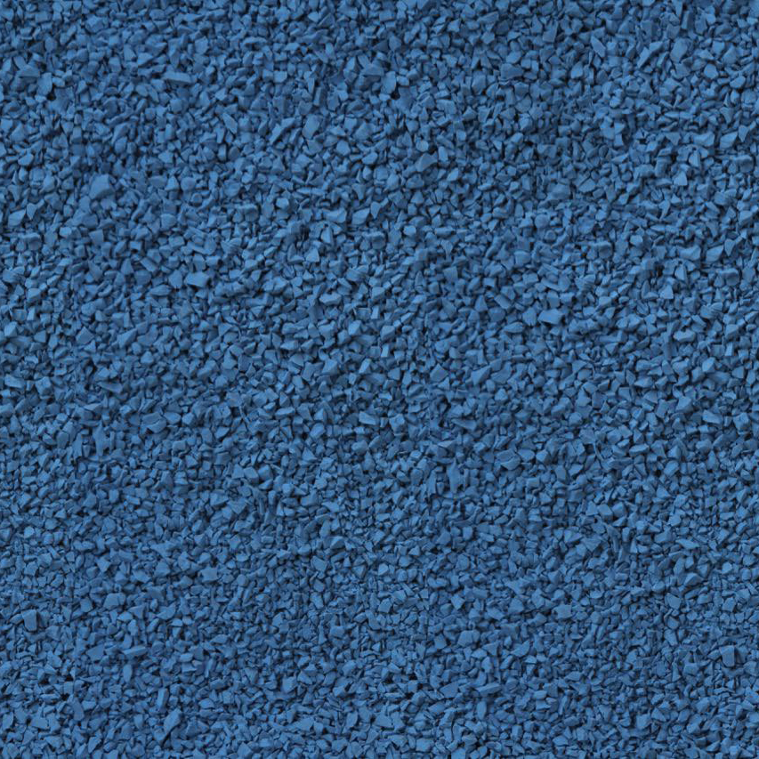 картинка EPDM крошка синяя (5005) от компании Дорожный эксперт