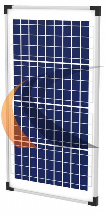 картинка Солнечная батарея поликристаллическая от компании Дорожный эксперт