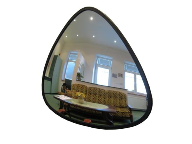 картинка 330*330*380 мм Зеркало для помещений треугольное от компании Дорожный эксперт