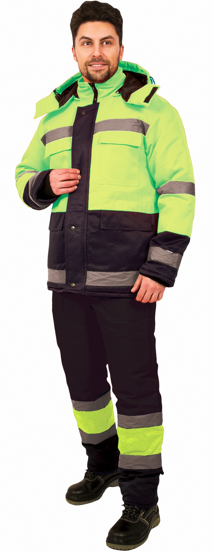 картинка Костюм зимний Дорожник (тк.Смесовая, 210) брюки от компании Дорожный эксперт