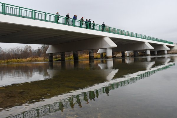 После реконструкции ввели в эксплуатацию мост в Преображеновке Липецкой области