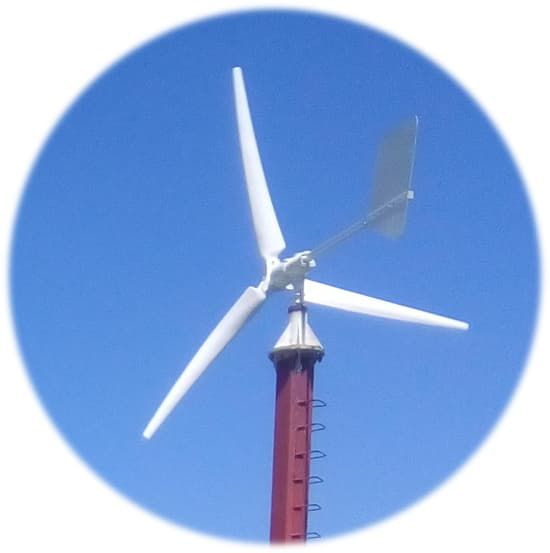 картинка Ветрогенератор Exmork 3 кВт, 48 вольт от компании Дорожный эксперт