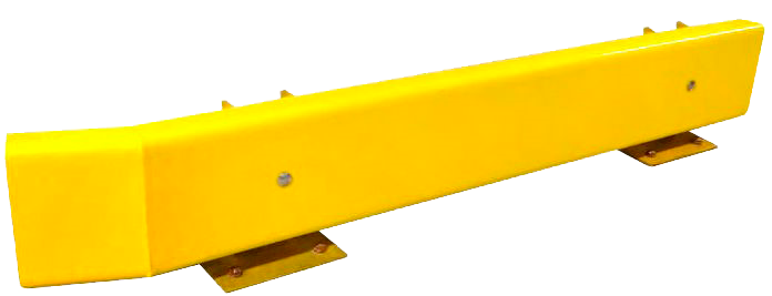 картинка Отбойник металлический для защиты стен швеллер с одним откосом КС-4.1 от компании Дорожный эксперт