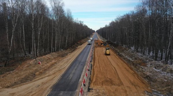 Капремонт на участке трассы А-130 в Калужской области выполнен на 60 %