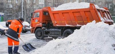 За сутки с улиц Москвы вывезли рекордные 870 тыс. кубометров снега