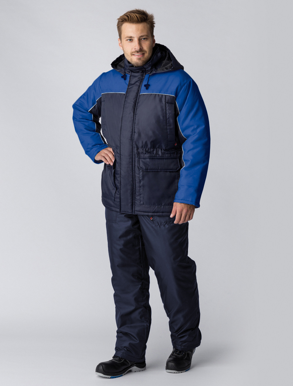картинка Куртка зимняя для инженера (тк.Оксфорд) от компании Дорожный эксперт