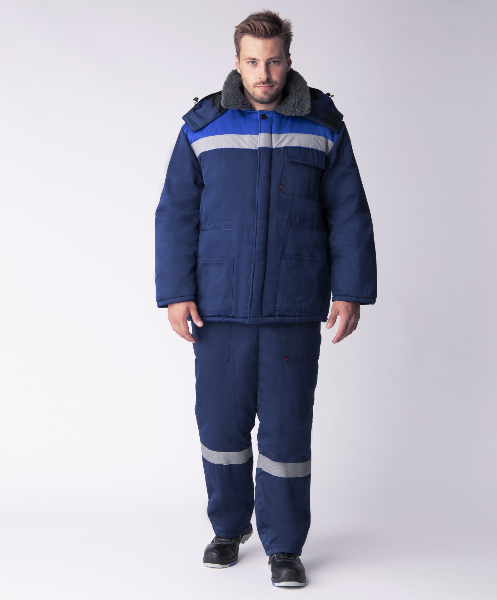 картинка Куртка зимняя Бригада СОП (тк.Смесовая, 210) от компании Дорожный эксперт
