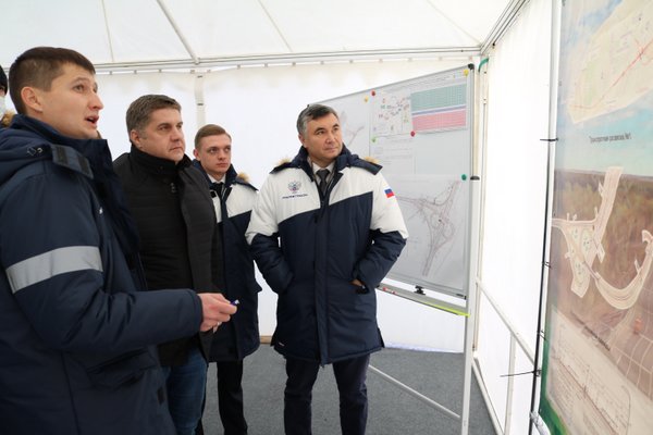 Замглавы Росавтодора проверил ход работ на трассах М-7 Волга и М-5 Урал в Башкирии