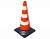 картинка Конус дорожный сигнальный КС-3.4 (С утяжелителем) от компании Дорожный эксперт