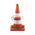 картинка Конус сигнальный КС 2.8.0 (С утяжелителем) оранжевый, 2 светоотражающие полосы от компании Дорожный эксперт