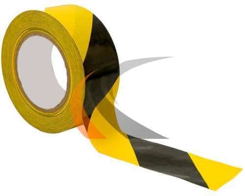 картинка 75мм/40мкм/250п.м ЛО-250 «Стандарт», желто-черная (10 шт) от компании Дорожный эксперт
