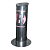 картинка Столбик анкерный/бетонируемый "Премиум" плазменная резка с подсветкой от компании Дорожный эксперт